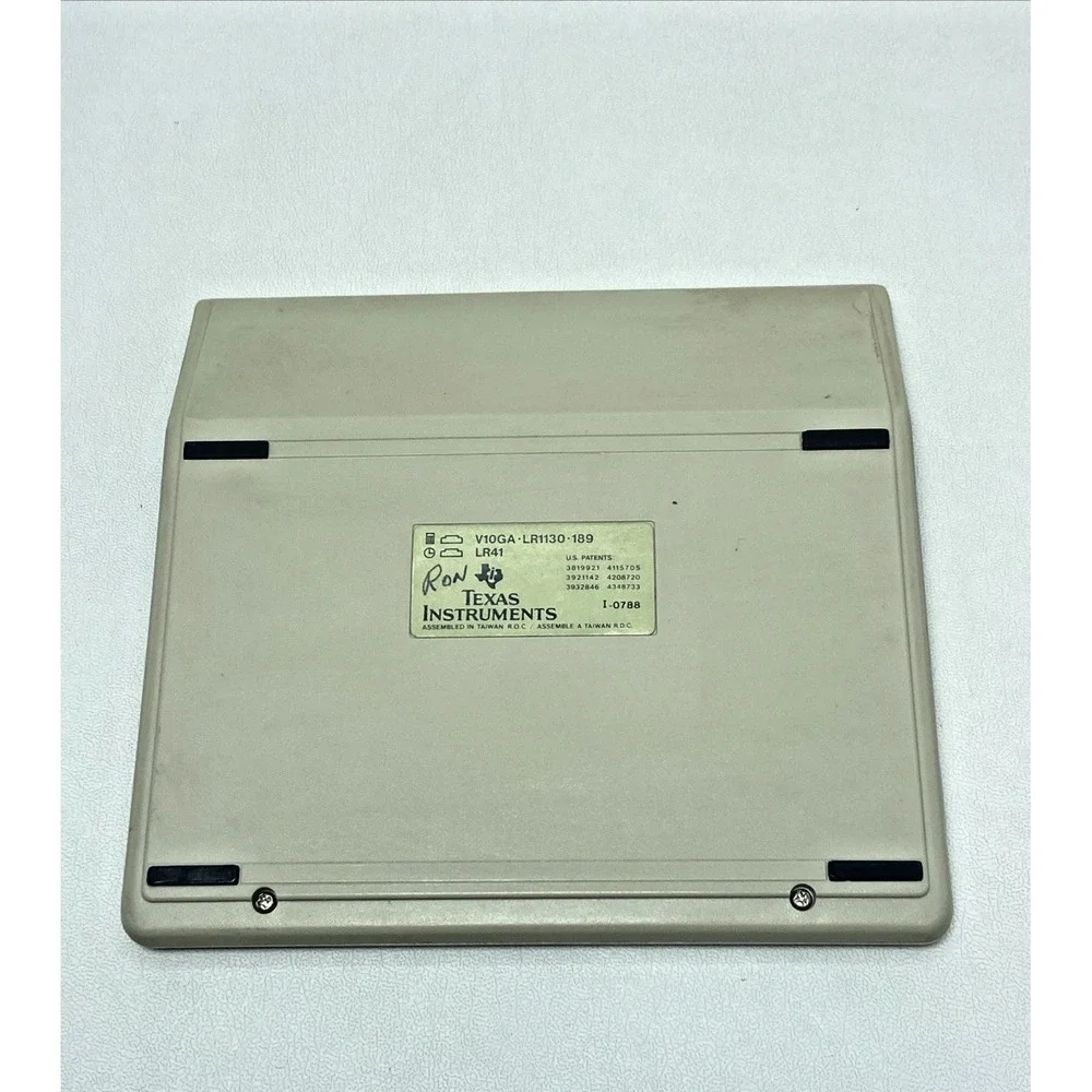 Texas Instruments BA-20 Vintage‎ Carl Buddig Calculator Profit Manager Solar